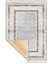 Bazaarforum Dekoratif Saçaklı Mermer Desen Yeni Model Pvc Deri Kaymaz Taban Dijital Baskı Halı 80X200CM CK-652 3