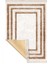 Bazaarforum Dekoratif Saçaklı Mermer Desen Yeni Model Pvc Deri Kaymaz Taban Dijital Baskı Halı 80X200CM CK-646 3