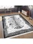 Bazaarforum Dekoratif Saçaklı Mermer Desen Yeni Model Pvc Deri Kaymaz Taban Dijital Baskı Halı 100X300CM CK-649 1
