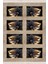 Bazaarforum Dekoratif Saçaklı Mermer Desen Yeni Model Pvc Deri Kaymaz Taban Dijital Baskı Halı 160X230CM CK-665 2