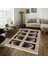 Bazaarforum Dekoratif Saçaklı Mermer Desen Yeni Model Pvc Deri Kaymaz Taban Dijital Baskı Halı 80X200CM CK-665 1