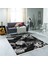 Bazaarforum Dekoratif Saçaklı Mermer Desen Yeni Model Pvc Deri Kaymaz Taban Dijital Baskı Halı 160X230CM CK-670 1