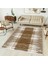 Bazaarforum Dekoratif Saçaklı Mermer Desen Yeni Model Pvc Deri Kaymaz Taban Dijital Baskı Halı 80X300 cm CK-673 1