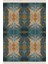 Bazaarforum Dekoratif Saçaklı Mermer Desen Yeni Model Pvc Deri Kaymaz Taban Dijital Baskı Halı 80X200CM CK-677 2