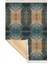 Bazaarforum Dekoratif Saçaklı Mermer Desen Yeni Model Pvc Deri Kaymaz Taban Dijital Baskı Halı 80X200CM CK-677 3