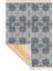 Bazaarforum Dekoratif Saçaklı Mermer Desen Yeni Model Pvc Deri Kaymaz Taban Dijital Baskı Halı 80X140CM CK-678 3