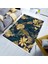 Bazaarforum Dekoratif Saçaklı Mermer Desen Yeni Model Pvc Deri Kaymaz Taban Dijital Baskı Halı 130X180CM CK-672 1