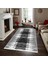 Bazaarforum Dekoratif Saçaklı Mermer Desen Yeni Model Pvc Deri Kaymaz Taban Dijital Baskı Halı 80X300 cm CK-674 1