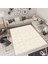 Bazaarforum Dekoratif Saçaklı Mermer Desen Yeni Model Pvc Deri Kaymaz Taban Dijital Baskı Halı 100X300CM CK-682 1