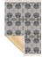 Bazaarforum Dekoratif Saçaklı Mermer Desen Yeni Model Pvc Deri Kaymaz Taban Dijital Baskı Halı 100X200 cm CK-679 3