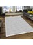 Bazaarforum Dekoratif Saçaklı Mermer Desen Yeni Model Pvc Deri Kaymaz Taban Dijital Baskı Halı 100X200 cm CK-687 1