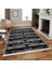 Bazaarforum Dekoratif Saçaklı Mermer Desen Yeni Model Pvc Deri Kaymaz Taban Dijital Baskı Halı 160X230CM CK-692 1