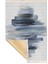 Bazaarforum Dekoratif Saçaklı Mermer Desen Yeni Model Pvc Deri Kaymaz Taban Dijital Baskı Halı 80X200CM CK-689 3