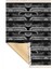 Bazaarforum Dekoratif Saçaklı Mermer Desen Yeni Model Pvc Deri Kaymaz Taban Dijital Baskı Halı 100X200 cm CK-692 3