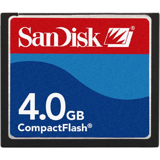 Sandisk Compact Flash 4 GB Cf Hafıza Kartı