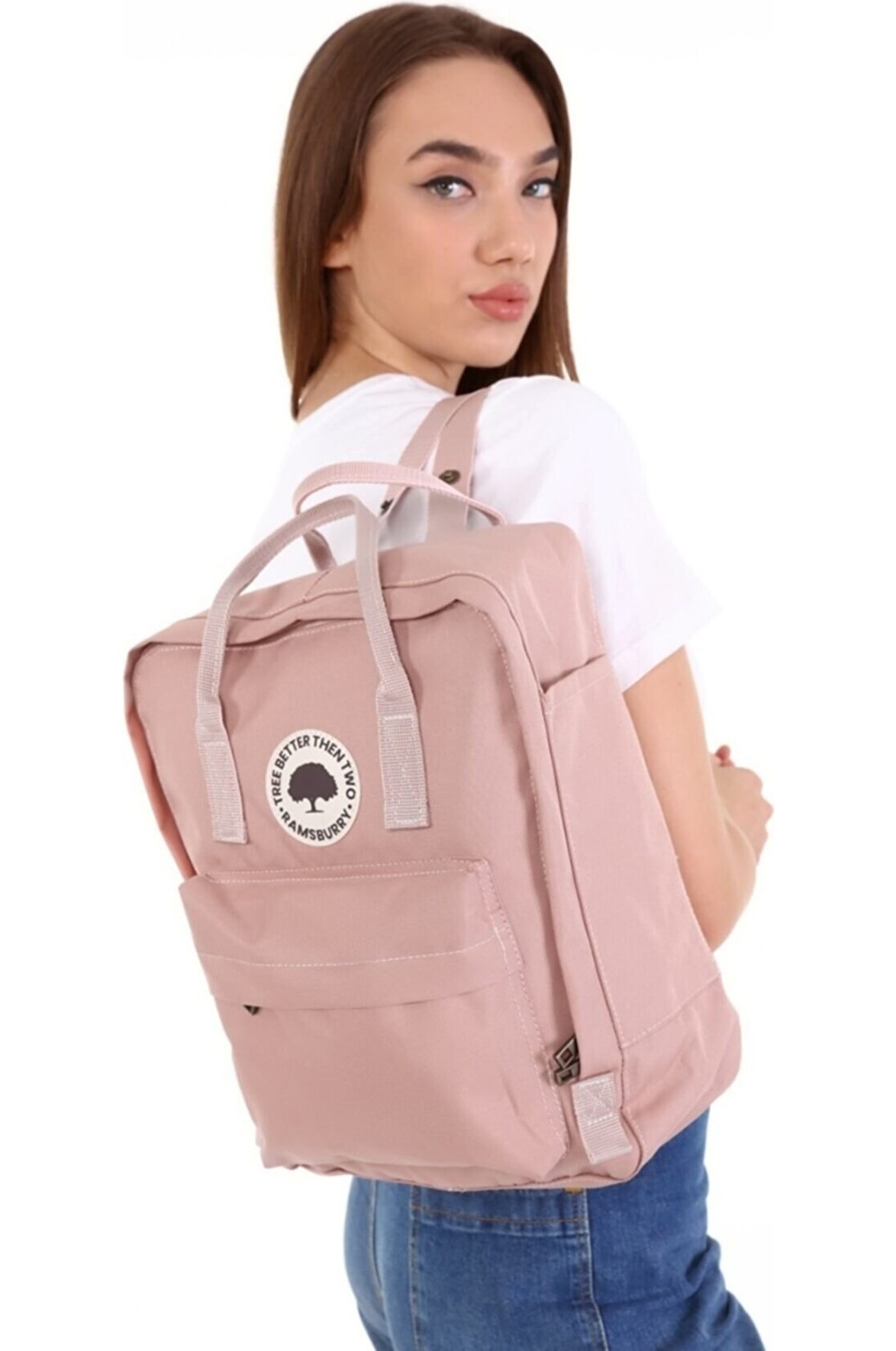 Ramsburry Unisex Imperteks Su Geçirmez Kumaş Sırt Çantası görsel 2