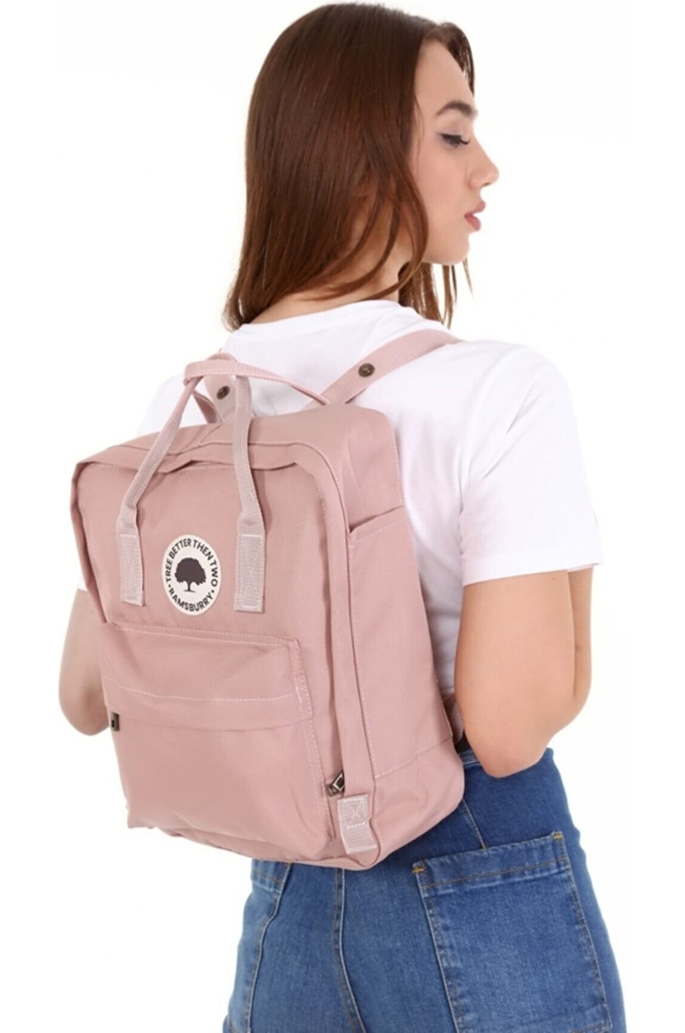 Ramsburry Unisex Imperteks Su Geçirmez Kumaş Sırt Çantası görsel 4