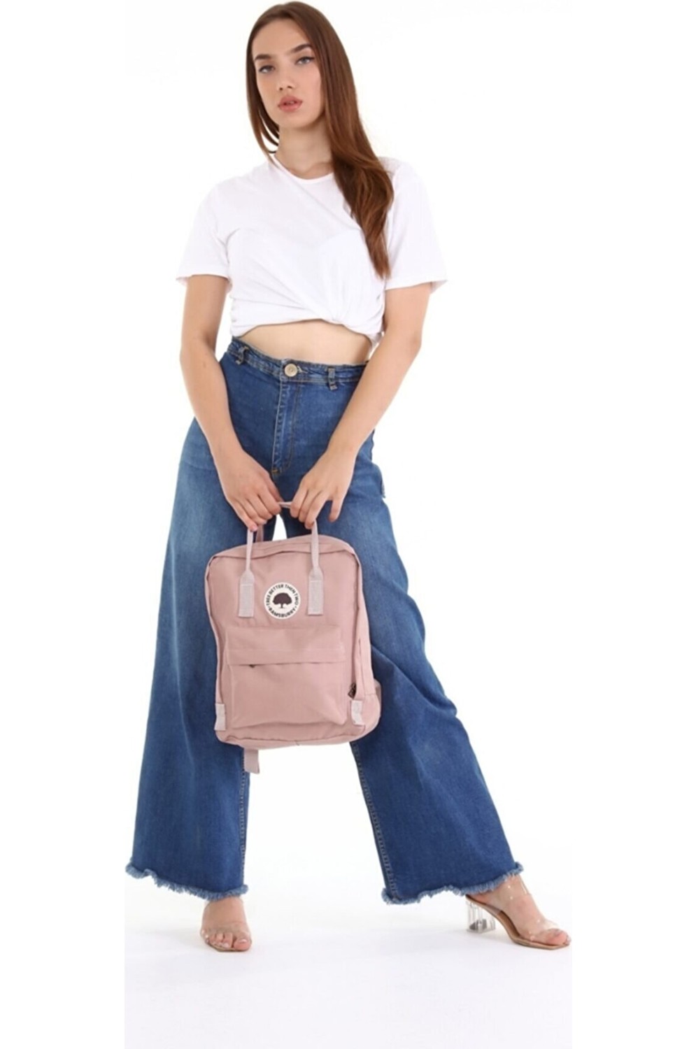 Ramsburry Unisex Imperteks Su Geçirmez Kumaş Sırt Çantası görsel 5