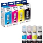 Epson 103 Ecotank 65 ml 4 Renk KUTULU Orijinal Mürekkep Seti