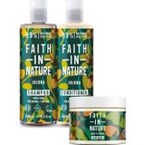 Faith in Nature  %99 Doğal Besleyici Saç Bakım Serisi Çok Kuru Saç Tipleri Için