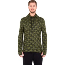 Blackspade 30703 Erkek Yüksek Boyunlu Sweatshirt - Yeşil