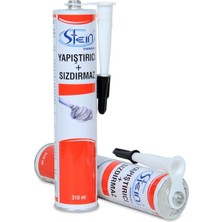 Stein Pu 50 Adhesive - Poliüretan Mastik 12 Adet 310 ml Gri