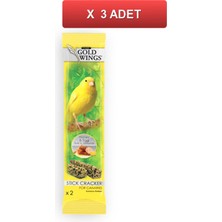 Gold Wings Classic Ballı Yumurtalı Kanarya Krakeri 2 x 3'lü