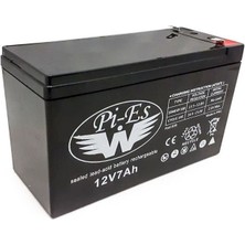 Ttec Pilsan Black Thunder Akülü Araba Çocuk Oyuncak Akülü Araba Uyumlu 12 Volt 7 Amper Akü 12V 7AH 20HR