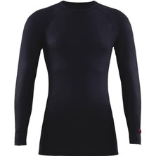 BLACKSPADE 9259 UNİSEX SİYAH SIFIR YAKA UZUN KOL THERMAL