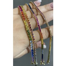 EP Designs Rainbow Suyolu Bileklik 3 mm