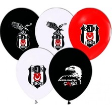 Balonevi 12LI Karışık Renk  7034 Beşiktaş Lisanslı Baskılı Balon