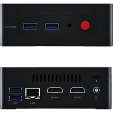 Beelink Gk Mini Intel Celeron J4125 8gb 128GB SSD Windows 10 Pro Mini Pc