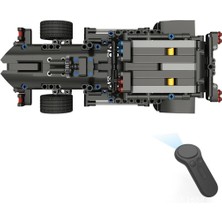 Tcherchi Canhuı 2.4g Uzaktan Kumandalı 462 Parça Kendin Yap Özel Tasarım Polis Aracı (Yurt Dışından)