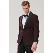 ALTINYILDIZ CLASSICS Erkek Ekstra Slim Fit Dar Kesim Desenli Smokin Damatlık