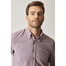 Altınyıldız Classics Erkek Bordo Gömlek