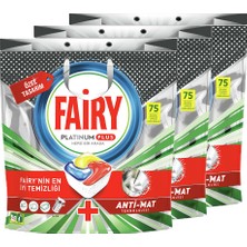 Fairy Platinum Plus 3 x 75 Yıkama Bulaşık Makinesi Deterjanı Tableti / Kapsülü  Özel Seri