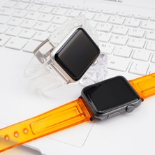 Bipower Apple Watch Uyumlu 38-40MM KRD23 Transparent Kordon