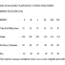 Palm Angels Erkek Siyah Kapüşonlu Owersize Salaş Üç Iplik Sweat Shirt Esk-Plma