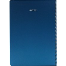 Gıpta A4 Thebook Sprirals Spiralli Sert Kapak Çizgisiz Defter 100 Yaprak