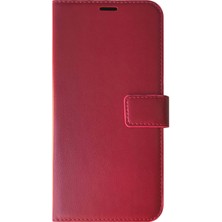 Microsonic Xiaomi Poco X3 Gt Kılıf Delux Leather Wallet Kırmızı