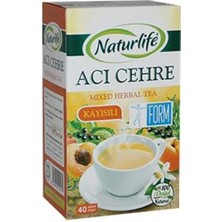 Naturlife Acı Cehre Kayısılı Form Çayı 40 lı