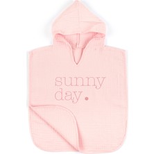 Tuğba Kuğu 4 Kat Müslin Panço - Policolor - Dot