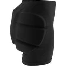 Strade Store 3D Koruma Kalça Eva Yastıklı Kısa Pantolon Koruyucu Dişli Guard Black Xl  (Yurt Dışından)