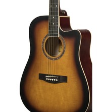 Zopran Zoppran Akustik Gitar Sunburst