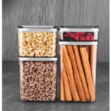 Vip Ahmet 4lü Bakliyat ve Baharat Saklama Kabı