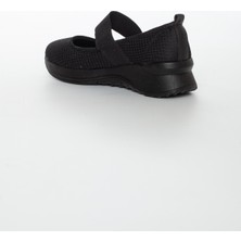 Dilimler Ayakkabı Bandana Detaylı Siyah Anorak Kadın Spor Ayakkabı