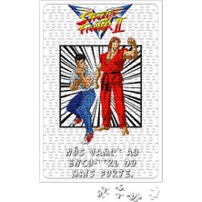Baskı Dükkanı Street Fighter Sf Iı Victory Puzzle 240 Parça Yapboz