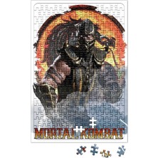 Baskı Dükkanı Scorpion Mortal Kombat Game Puzzle 240 Parça Yapboz