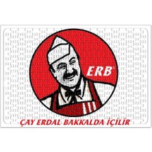 Baskı Dükkanı Çay Erdal Bakkalda Içilir 03 Puzzle 240 Parça Yapboz