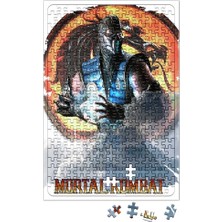 Baskı Dükkanı Sub Zero Mortal Kombat Game Puzzle 240 Parça Yapboz